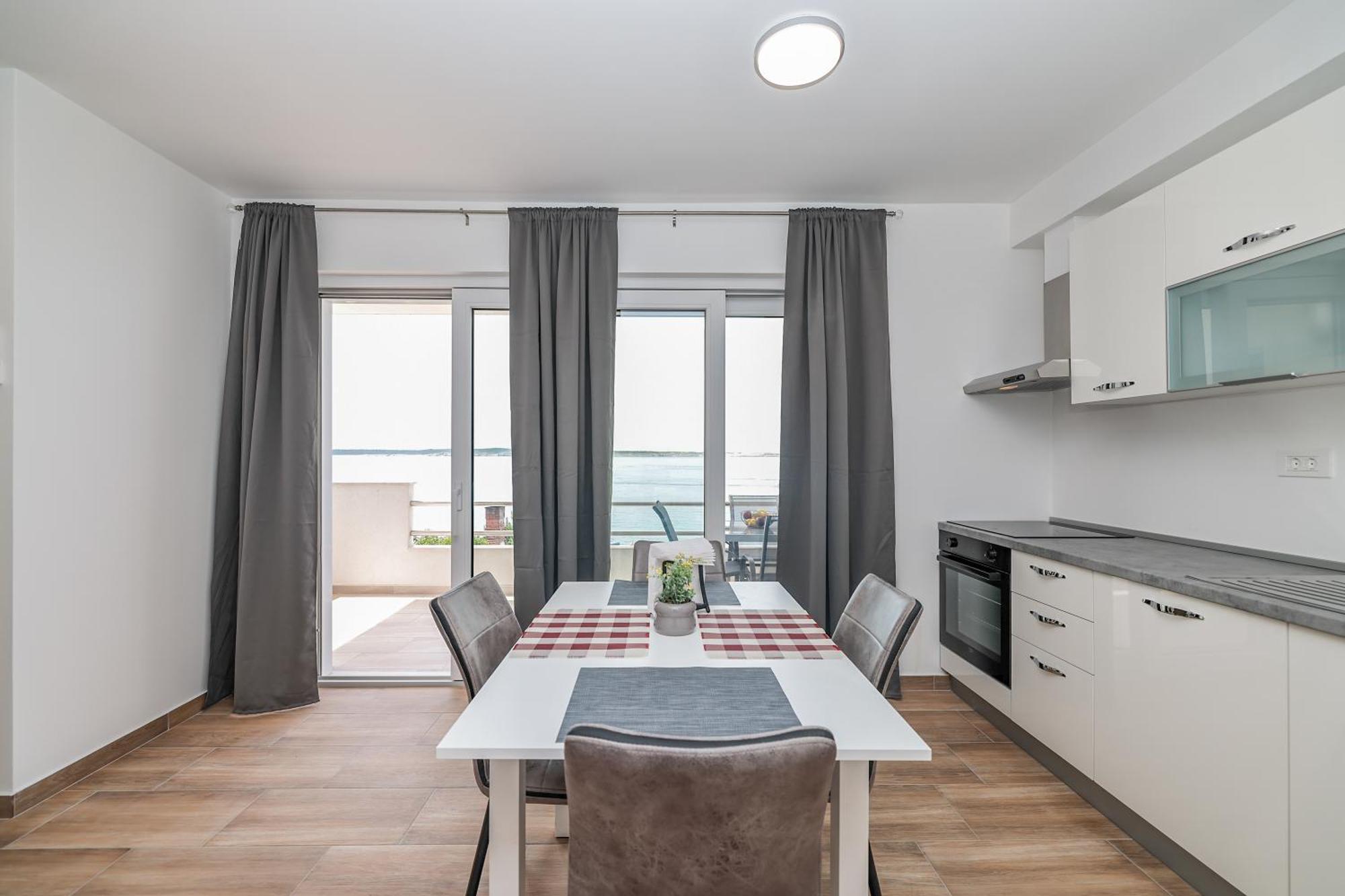 Beachfront Apartments Tic With Seaview Miletici المظهر الخارجي الصورة