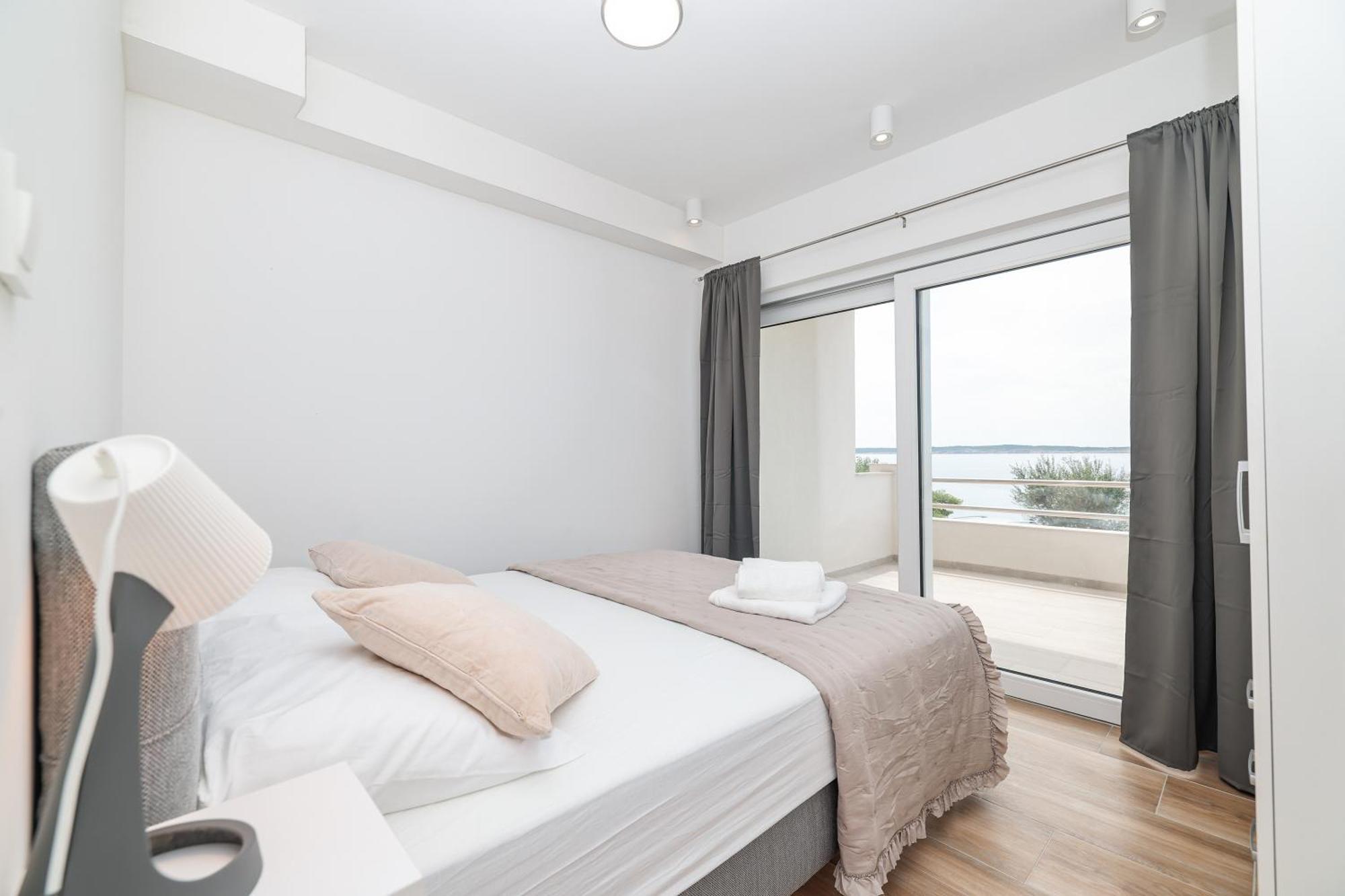 Beachfront Apartments Tic With Seaview Miletici المظهر الخارجي الصورة