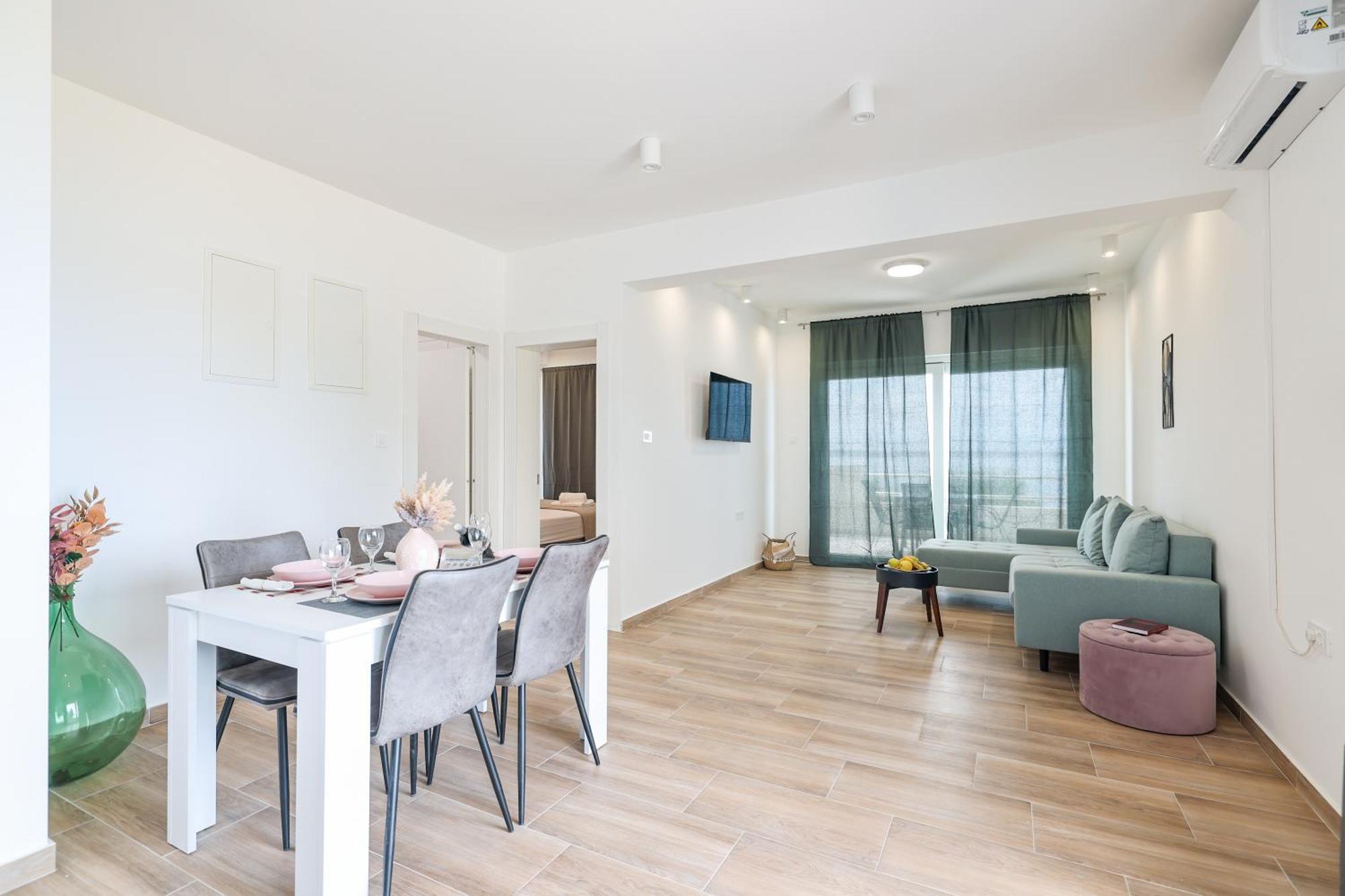 Beachfront Apartments Tic With Seaview Miletici المظهر الخارجي الصورة
